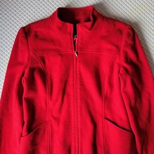 Louben II wool/cashmere zipup coat